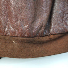 画像をギャラリービューアに読み込む, 1940's A-2フライトジャケット スコードロンパッチ付き スカル