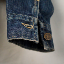 画像をギャラリービューアに読み込む, 1950's Lee 101-J デニムジャケット 赤文字タグ size 38