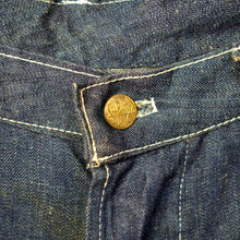 画像をギャラリービューアに読み込む, 1940's ボタンフライ デニムペインターパンツ Sanforized