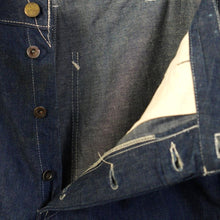 画像をギャラリービューアに読み込む, 1940's ボタンフライ デニムペインターパンツ Sanforized