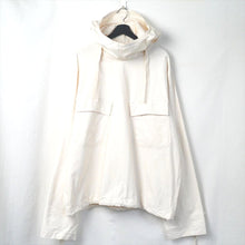 画像をギャラリービューアに読み込む, 1940's U.S.N サルベージパーカー ホワイト 4 DEAD STOCK