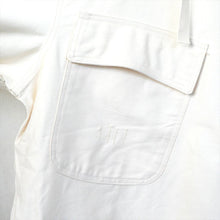 画像をギャラリービューアに読み込む, 1940's U.S.N サルベージパーカー ホワイト 4 DEAD STOCK