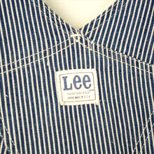 画像をギャラリービューアに読み込む, 1970's Lee ヒッコリーストライプ オーバーオール エプロン付きダブルニー