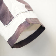 画像をギャラリービューアに読み込む, 1950's Vintage Macy's Men's Store プリズナー ボーダー パジャマシャツ