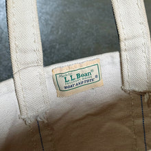画像をギャラリービューアに読み込む, 1980's L.L.Bean BOAT AND TOTE (size M TALL)