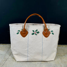 画像をギャラリービューアに読み込む, 1980-90's L.L.Bean LETHER HANDLE TOTE (GOOD CONDITION / size M)