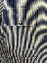 画像をギャラリービューアに読み込む, 1950's SMITH'S ヒッコリーストライプ カバーオール DEAD STOCK