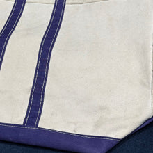 画像をギャラリービューアに読み込む, 1980's L.L.Bean BOAT AND TOTE ‘’PURPLE” ( GOOD CONDITION / size L)