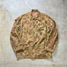 画像をギャラリービューアに読み込む, 1940's USMC DUCKHUNTER CAMO HBT JACKET 1st MODEL