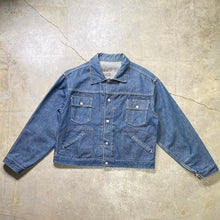 画像をギャラリービューアに読み込む, 1970's J.C.PENNEY RANCHCRAFT DENIM JACKET (BIG SIZE / GOOD CONDITION)