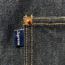 画像をギャラリービューアに読み込む, Old Supreme Denim Jacket 1st Type (Non Wash!? / size L)