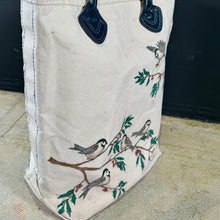 画像をギャラリービューアに読み込む, 1980-90's L.L.Bean LETHER HANDLE TOTE (GOOD CONDITION / size M TALL)