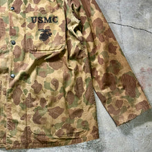 画像をギャラリービューアに読み込む, 1940's USMC DUCKHUNTER CAMO HBT JACKET 1st MODEL