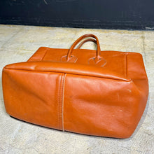 画像をギャラリービューアに読み込む, 1980's L.L.Bean LETHER TOTE BAG ( GOOD CONDITION / size M)