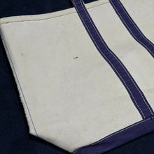 画像をギャラリービューアに読み込む, 1980's L.L.Bean BOAT AND TOTE ‘’PURPLE” ( GOOD CONDITION / size L)