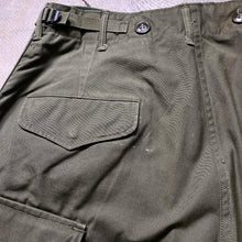 画像をギャラリービューアに読み込む, 1950's US.ARMY M-51 DUCK FABRIC FIELD TROUSERS (VERY GOOD CONDITION / S-S)