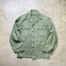 画像をギャラリービューアに読み込む, 1940's US.ARMY M-47 HBT JACKET (size 34)