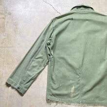 画像をギャラリービューアに読み込む, 1940's US.ARMY M-47 HBT JACKET (size 34)