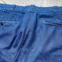 画像をギャラリービューアに読み込む, 1960's DENIM WORK TROUSERS