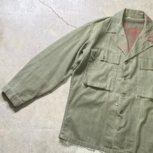 画像をギャラリービューアに読み込む, 1940's US.ARMY M-43 HBT JACKET (size 38R)
