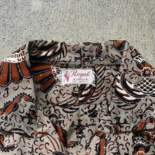 画像をギャラリービューアに読み込む, 1950's Royal COTTON HAWAIIAN SHIRT (GOOD CONDITION / BIG SIZE)