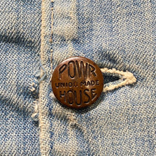 画像をギャラリービューアに読み込む, 1950's POWR HOUSE DENIM COVERALL (NICE DAMAGE & SUN FADE)