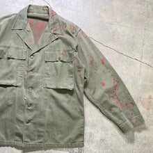 画像をギャラリービューアに読み込む, 1940's US.ARMY M-43 HBT JACKET (size 38R)