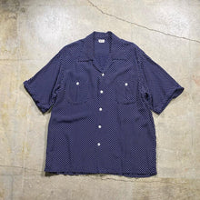 画像をギャラリービューアに読み込む, 1950's Bolter S/S RAYON SHIRT (GOOD CONDITION / size L)