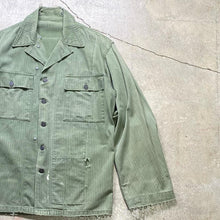 画像をギャラリービューアに読み込む, 1940's US.ARMY M-47 HBT JACKET (size 34)