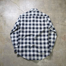 画像をギャラリービューアに読み込む, 1970's SEARS PRINT NEL SHIRT (BLACK×WHITE)