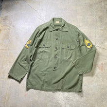 画像をギャラリービューアに読み込む, 1960's TROOPER UTILITY SHIRT (POPLIN / M)