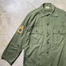 画像をギャラリービューアに読み込む, 1960's TROOPER UTILITY SHIRT (POPLIN / M)