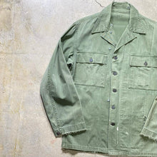 画像をギャラリービューアに読み込む, 1940's US.ARMY M-47 HBT JACKET (size 34)