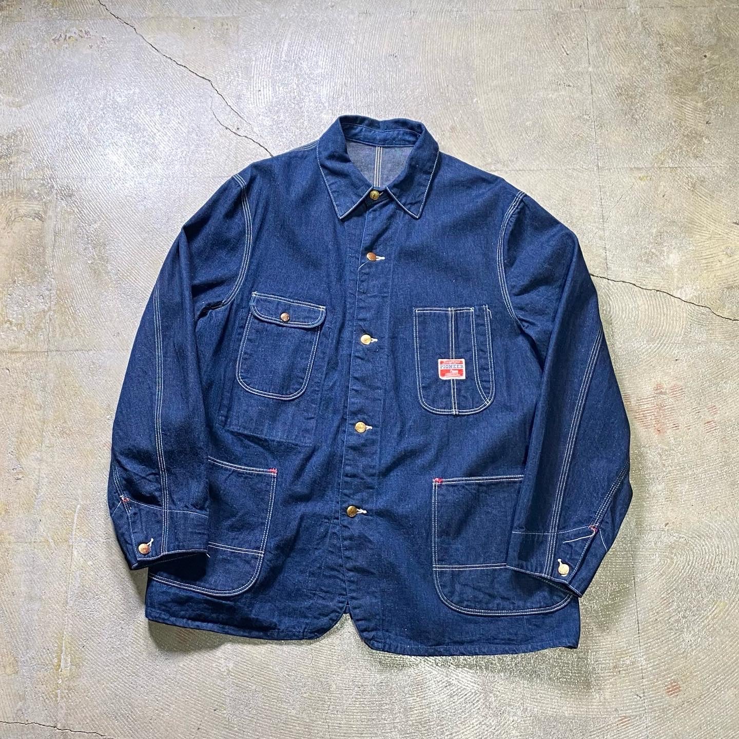 【美品】50s vintage カバーオール 1950's PIONEER DENIM COVERALL (GOOD CONDITION) – LEAD