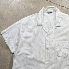 画像をギャラリービューアに読み込む, 1950-60's Hollywood S/S COTTON SHIRT (size L)