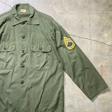 画像をギャラリービューアに読み込む, 1960's TROOPER UTILITY SHIRT (POPLIN / M)