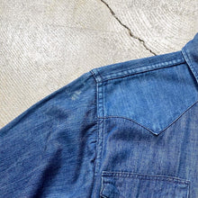 画像をギャラリービューアに読み込む, 1950-60's BAR C DENIM WESTERN SHIRT