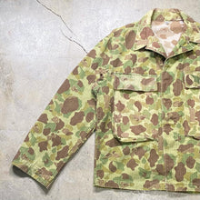 画像をギャラリービューアに読み込む, 1940's US.ARMY DUCKHUNTER CAMO HBT JACKET (GOOD CONDITION)