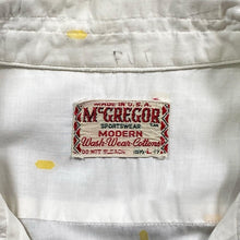 画像をギャラリービューアに読み込む, 1950-60's McGREGOR S/S COTTON SHIRT (size L)