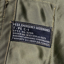 画像をギャラリービューアに読み込む, 1940's US.ARMY AIR FORCES C-1 VEST