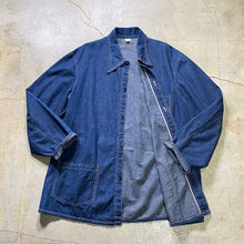 画像をギャラリービューアに読み込む, 1940's W.P.A DENIM COVERALL (GOOD CONDITION / BIG SIZE)