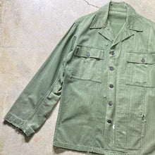 画像をギャラリービューアに読み込む, 1940's US.ARMY M-47 HBT JACKET (size 34)