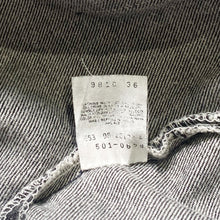 画像をギャラリービューアに読み込む, 1990's LEVIS 501 BLACK JEANS (GOOD CONDITION)