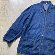 画像をギャラリービューアに読み込む, 1940's W.P.A DENIM COVERALL (GOOD CONDITION / BIG SIZE)