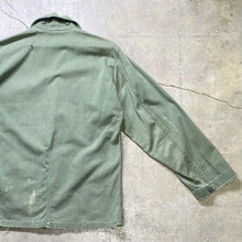 画像をギャラリービューアに読み込む, 1940's US.ARMY M-47 HBT JACKET (size 34)
