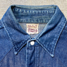 画像をギャラリービューアに読み込む, 1950-60's BAR C DENIM WESTERN SHIRT