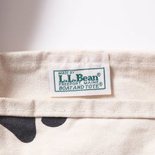 画像をギャラリービューアに読み込む, 1990s L.L.BEAN BOAT AND TOTE 犬柄 (size L)
