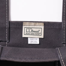 画像をギャラリービューアに読み込む, L.L.Bean BOAT AND TOTE 黒黒　ロングハンドル MADE IN USA
