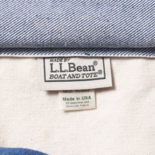 画像をギャラリービューアに読み込む, 〜2000s L.L.Bean ガーデントート　デニム (GOOD CONDITION)
