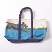 画像をギャラリービューアに読み込む, L.L.Bean BOAT AND TOTE 犬
